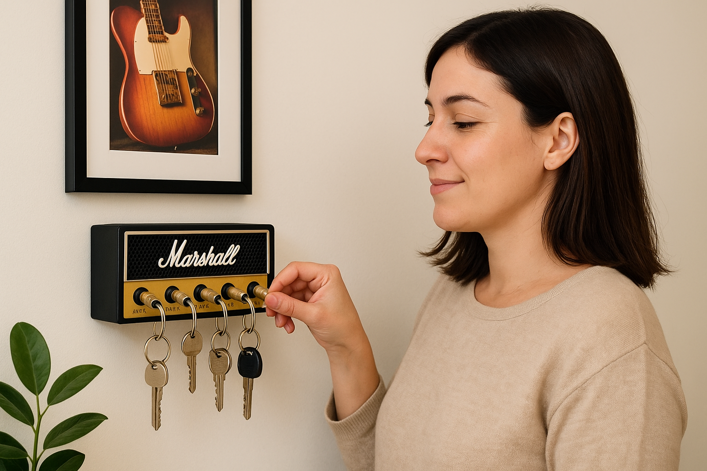 Portallaves de Pared Amplificador Marshall